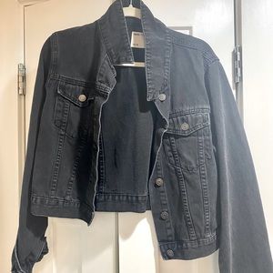ASOS black denim jacket